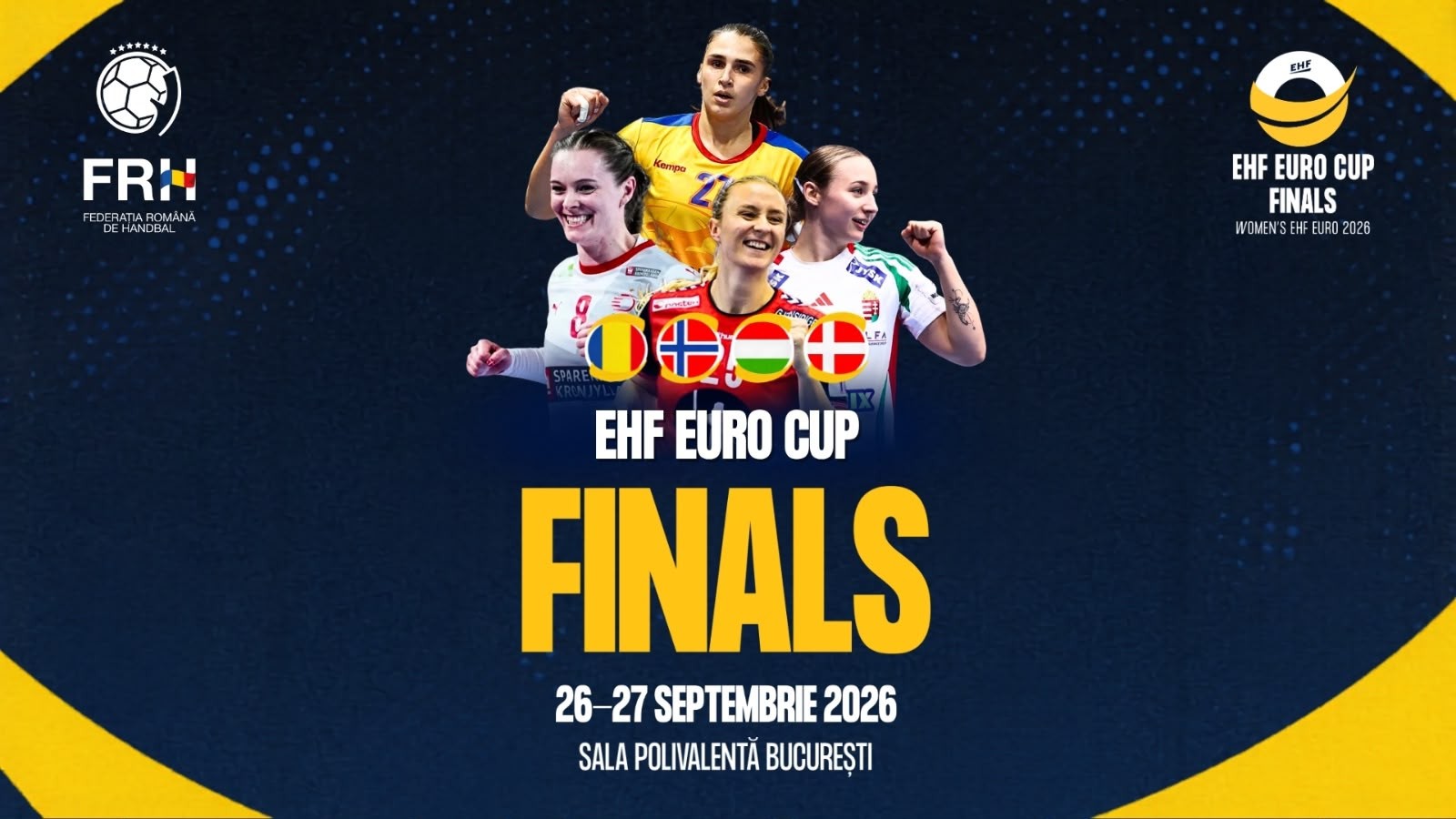 Acreditările media pentru EHF EURO CUP FINALS 2026 sunt deschise